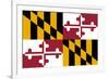 Maryland State Flag-null-Framed Art Print