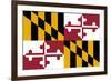 Maryland State Flag-null-Framed Art Print