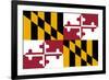 Maryland State Flag-null-Framed Art Print