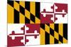 Maryland State Flag-null-Mounted Art Print