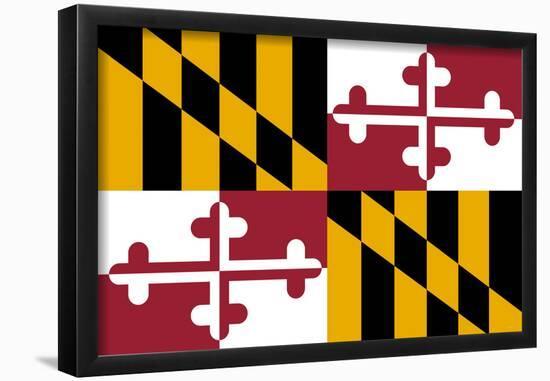 Maryland State Flag-null-Framed Poster