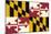 Maryland State Flag-Lantern Press-Mounted Art Print