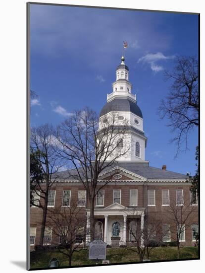 Maryland State House, Annapolis, USA-null-Mounted Photographic Print