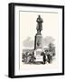 Maryland: the Monument at the National Cemetery, Antietam, Unvailed 17th September. U.S., 1880 1881-null-Framed Giclee Print