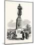 Maryland: the Monument at the National Cemetery, Antietam, Unvailed 17th September. U.S., 1880 1881-null-Mounted Giclee Print