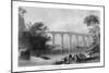 Maryland, View of the Baltimore and Washington Railroad Viaduct-Lantern Press-Mounted Art Print