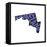 Maryland-Art Licensing Studio-Framed Stretched Canvas