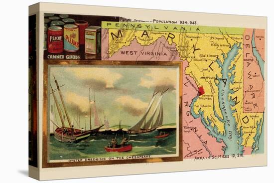 Maryland-Arbuckle Brothers-Stretched Canvas