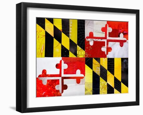 Maryland-Artpoptart-Framed Giclee Print