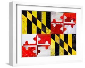 Maryland-Artpoptart-Framed Giclee Print