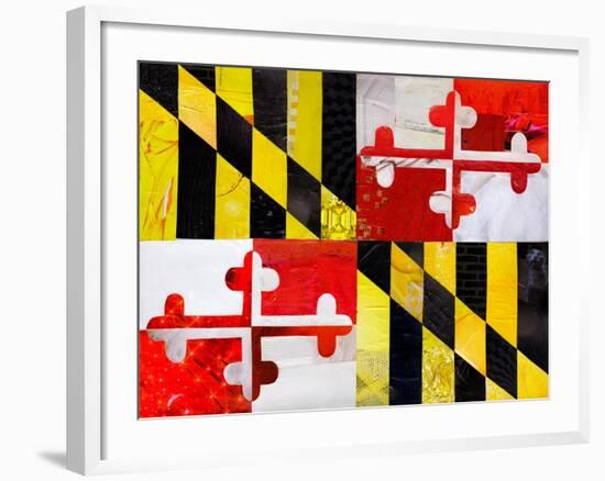 Maryland-Artpoptart-Framed Giclee Print