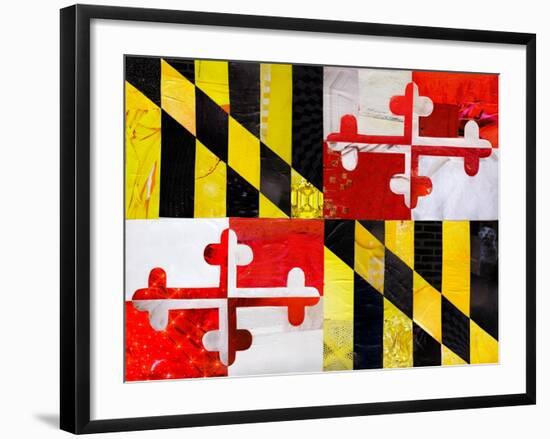 Maryland-Artpoptart-Framed Giclee Print