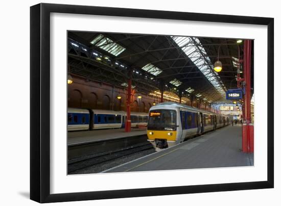 Marylebone Railway Station, London, England, United Kingdom-Charles Bowman-Framed Photographic Print