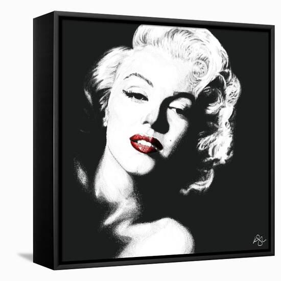 Marylin Monroe-Kimberly Glover-Framed Stretched Canvas