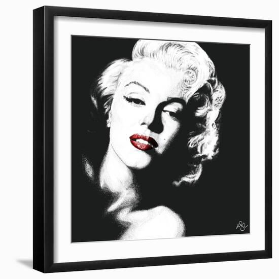 Marylin Monroe-Kimberly Glover-Framed Premium Giclee Print