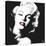 Marylin Monroe-Kimberly Glover-Stretched Canvas