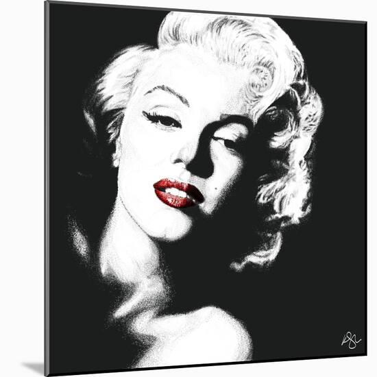 Marylin Monroe-Kimberly Glover-Mounted Giclee Print