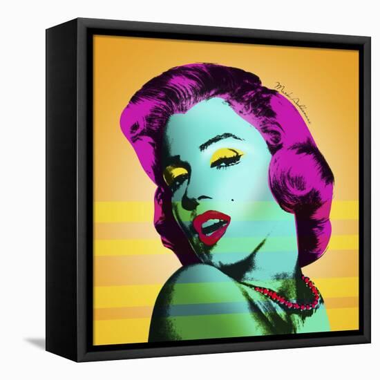 Marylyn Monroe-Mark Ashkenazi-Framed Stretched Canvas