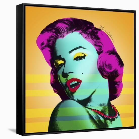 Marylyn Monroe-Mark Ashkenazi-Framed Stretched Canvas