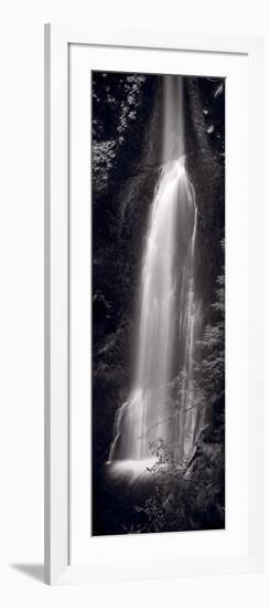 Marymere Falls Olympic National Park BW-Steve Gadomski-Framed Photographic Print