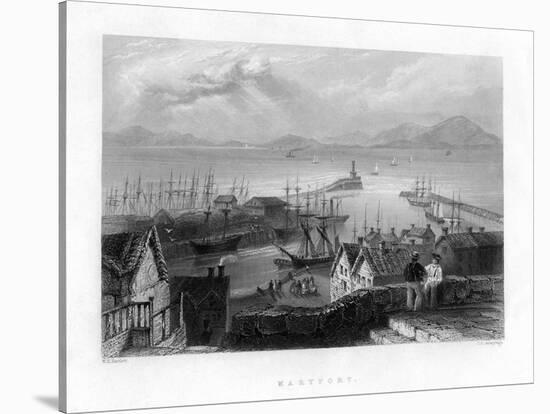 Maryport, Cumbria, England, 19th Century-JC Armytage-Stretched Canvas