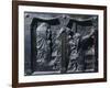 Marys at the Sepulchre, Detail from the Right Pulpit, Basilica of St Lawrence, Florence-null-Framed Giclee Print