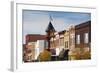 Marysville Downtown City View, Kansas, USA-Walter Bibikow-Framed Photographic Print