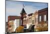 Marysville Downtown City View, Kansas, USA-Walter Bibikow-Mounted Photographic Print