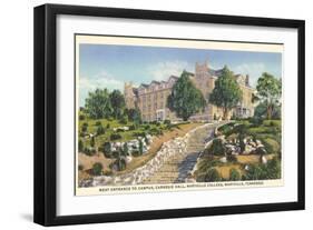 Maryville College, Maryville, Tennessee-null-Framed Art Print