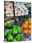 Marzipan Fruits, Corso Umberto 1, Taormina, Sicily, Italy-Walter Bibikow-Stretched Canvas