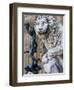 Marzocco Lion and Perseus Statue, Piazza Della Signoria, Florence, Tuscany, Italy-Nico Tondini-Framed Photographic Print