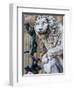 Marzocco Lion and Perseus Statue, Piazza Della Signoria, Florence, Tuscany, Italy-Nico Tondini-Framed Photographic Print