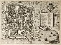 Antique Map Of Palermo, The Main Town In Sicily-marzolino-Art Print