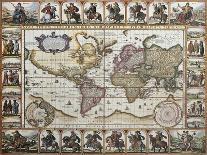 America Old Map, From Theatrum Orbis Terrarum, The First Atlas In The World-marzolino-Art Print