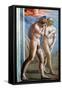 Masaccio: Expulsion-Masaccio-Framed Stretched Canvas