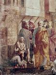 St. Peter Healing the Sick with His Shadow-Masaccio-Giclee Print