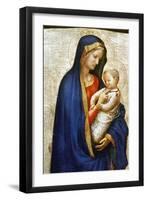 Masaccio: Virgin & Child-Masaccio-Framed Giclee Print