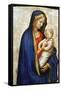 Masaccio: Virgin & Child-Masaccio-Framed Stretched Canvas