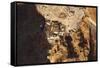 Masada from Above.-Stefano Amantini-Framed Stretched Canvas