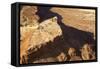 Masada from Above.-Stefano Amantini-Framed Stretched Canvas