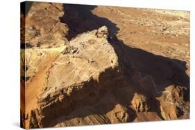 Masada from Above.-Stefano Amantini-Stretched Canvas