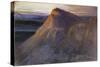 Masada on the Dead Sea, Palestine, 1859-Edward Lear-Stretched Canvas