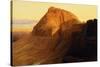 Masada or Sebbeh on the Dead Sea, 1858-Edward Lear-Stretched Canvas