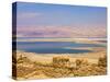 Masada Ruins, Dead Sea, Israel-Keren Su-Stretched Canvas