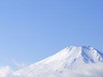 Mt. Fuji covered in snow. Yamanakako, Yamanashi Prefecture, Japan-Masahiro Trurugi-Stretched Canvas