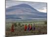 Masai, Amboseli National Park, Kenya, East Africa, Africa-Pitamitz Sergio-Mounted Photographic Print