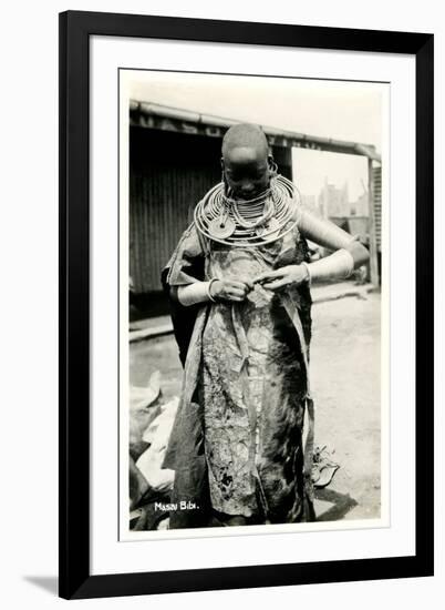 Masai Bibi-null-Framed Art Print