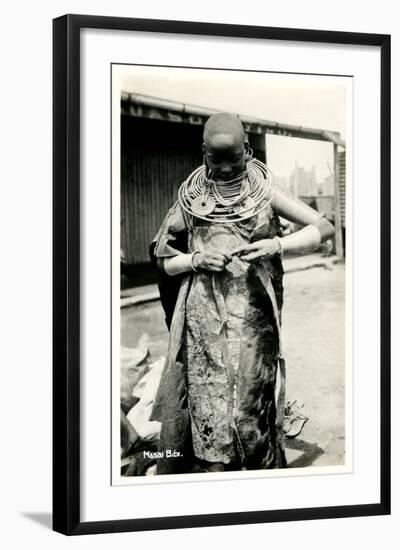 Masai Bibi-null-Framed Art Print