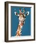 Masai Giraffe, 2018,-Mark Adlington-Framed Giclee Print