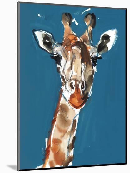 Masai Giraffe, 2018,-Mark Adlington-Mounted Giclee Print
